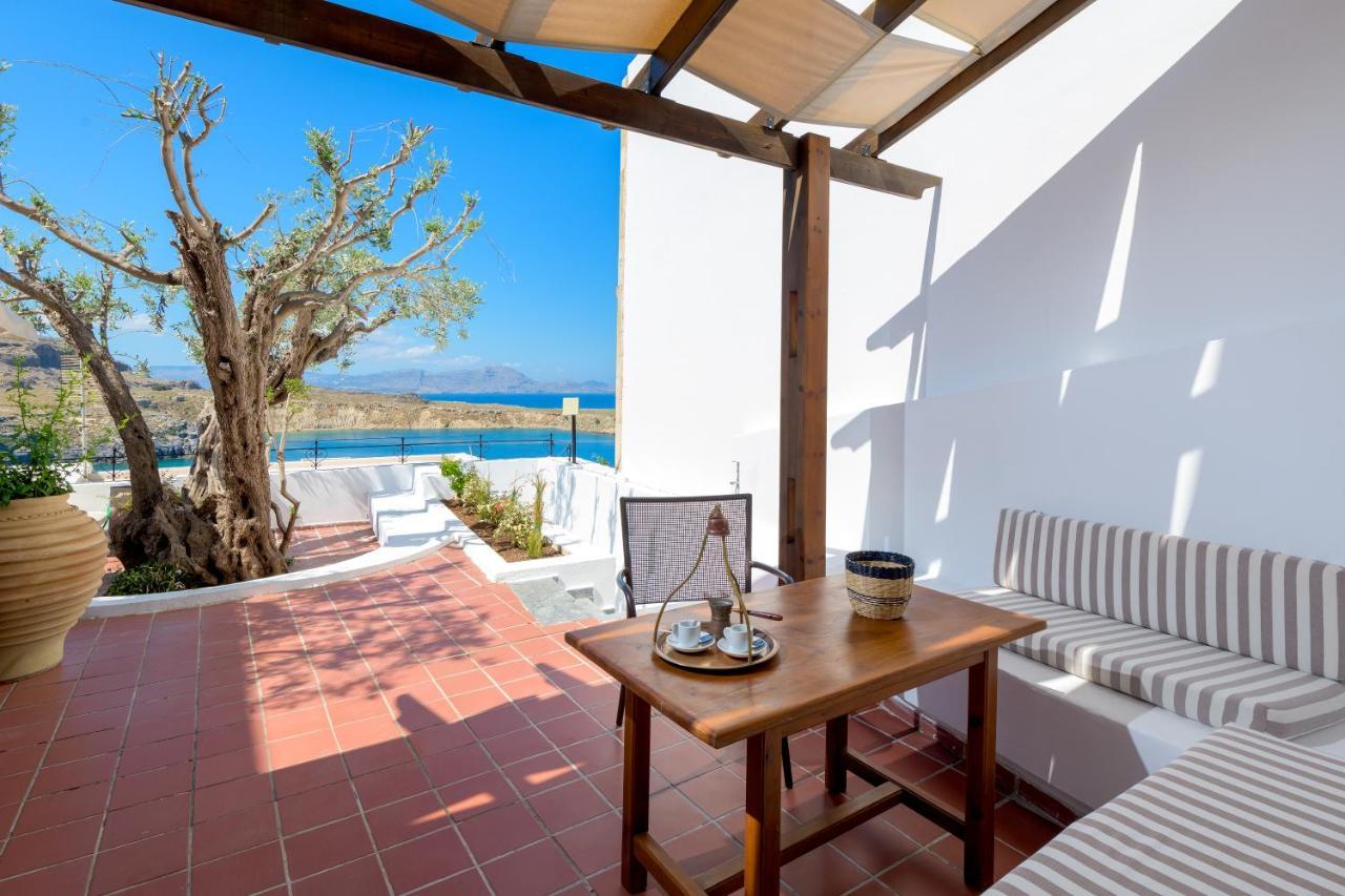 Maris Lindos Suites & Apartments Exterior foto