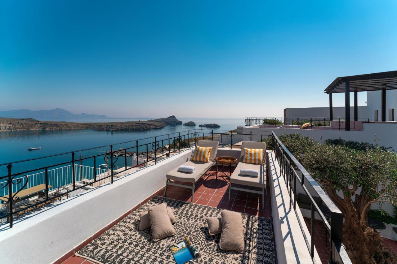 Maris Lindos Suites & Apartments Exterior foto