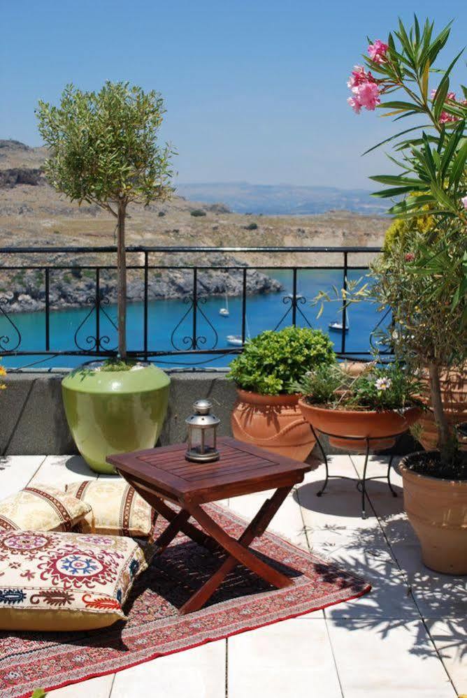 Maris Lindos Suites & Apartments Exterior foto